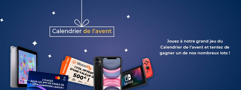 Notre calendrier de l'avent, c'est cadeau !