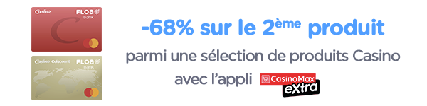 Vos avantages dans les magasins Casino